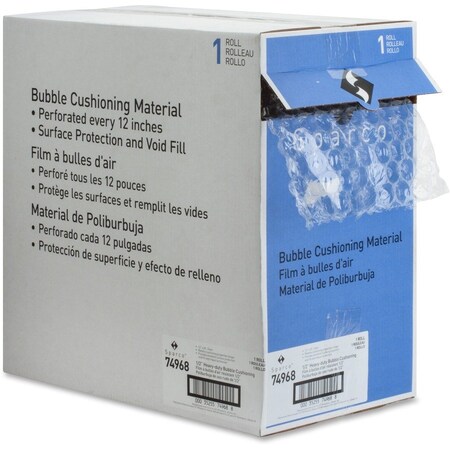 Sparco Bubble Cushioning, Hvy-Dty, 1/2", 12"x65', 1RL/CT, CL SPR74968